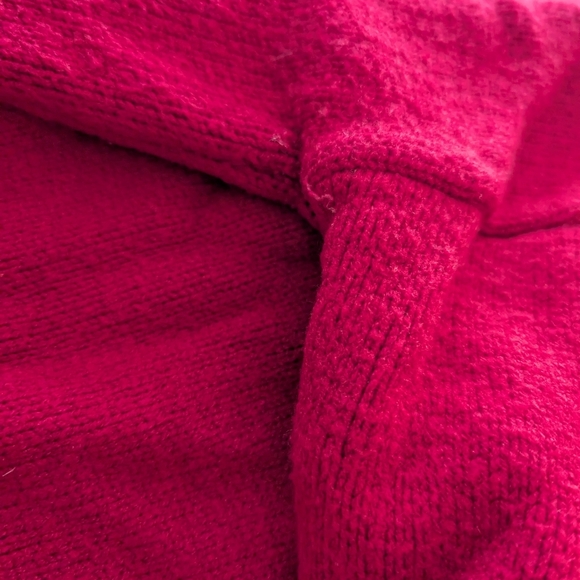 Rae Dunn Red and White Crew Neck Sweater LOVE - Picture 11 of 13